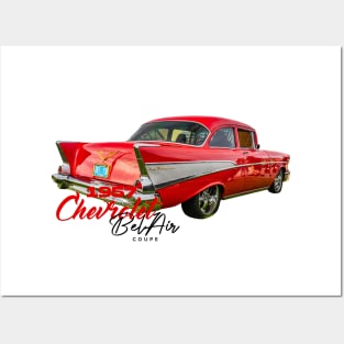 1957 Chevrolet Bel Air Coupe Posters and Art